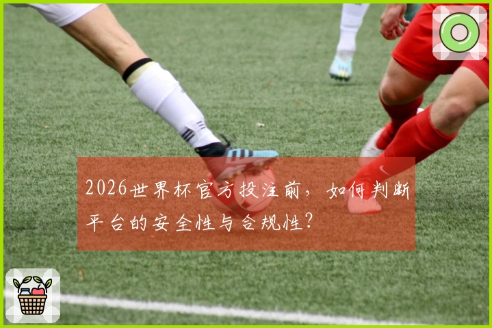 2026世界杯官方投注前，如何判断平台的安全性与合规性？