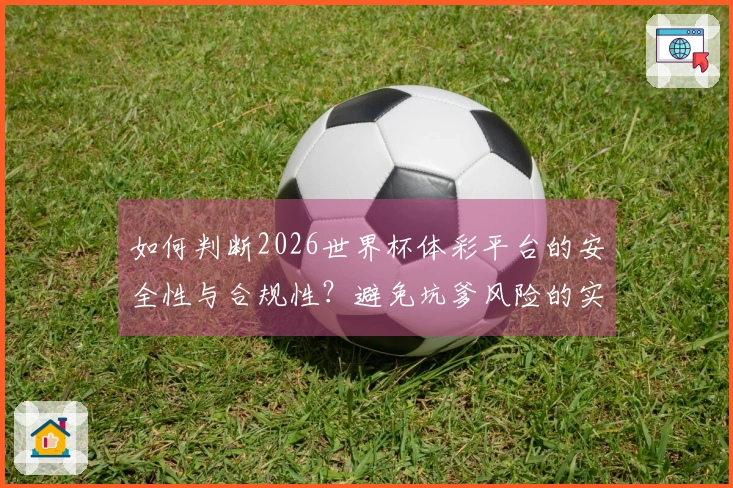 如何判断2026世界杯体彩平台的安全性与合规性？避免坑爹风险的实用指南