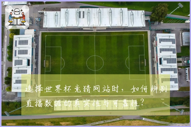 选择世界杯竞猜网站时，如何辨别直播数据的真实性与可靠性？