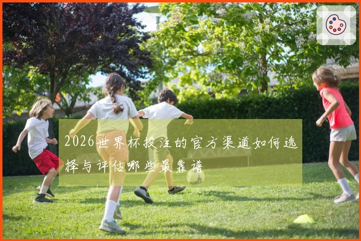 2026世界杯投注的官方渠道如何选择与评估哪些最靠谱